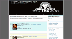 Desktop Screenshot of cinematographe.ch