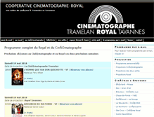 Tablet Screenshot of cinematographe.ch